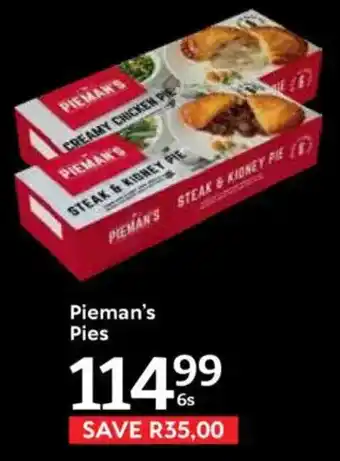 Oxford Freshmarket Pieman's Pies offer
