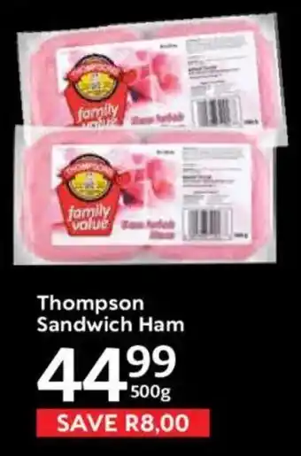 Oxford Freshmarket Thompson Sandwich Ham offer