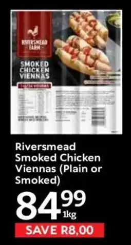 Oxford Freshmarket Riversmead Smoked Chicken Viennas offer