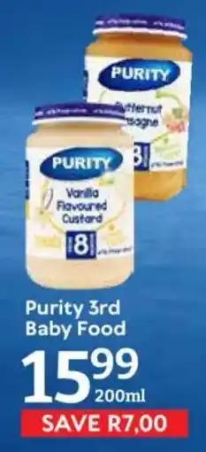 Oxford Freshmarket Purity 3rd Baby Food offer