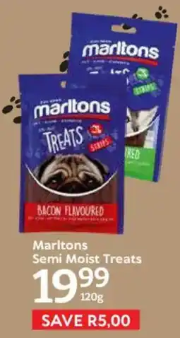Oxford Freshmarket Marltons Semi Moist Treats offer