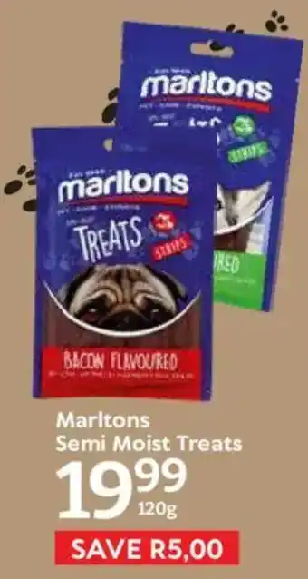 Oxford Freshmarket Marltons Semi Moist Treats offer