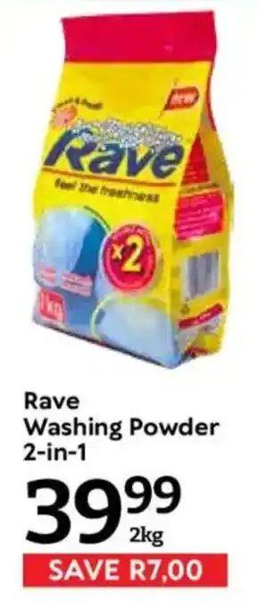Oxford Freshmarket Rave Washing Powder 2-in-1 offer