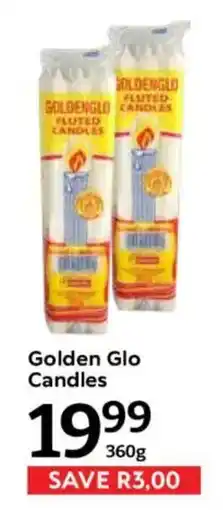 Oxford Freshmarket Golden Glo Fluted Candles offer
