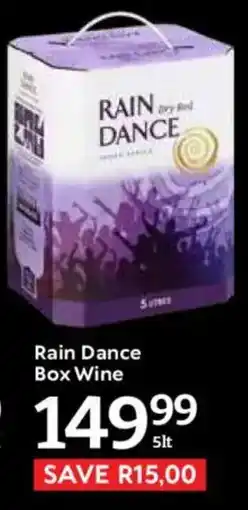 Oxford Freshmarket Rain Dance Box Wine offer