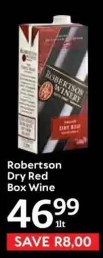 Oxford Freshmarket Robertson Dry Red Box Wine offer
