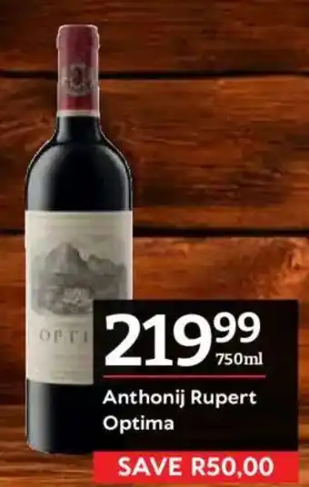 Oxford Freshmarket Anthonij Rupert Optima offer