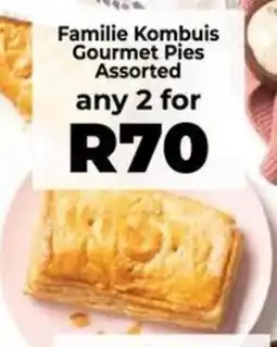 Food Lover's Market Familie Kombuis Gourmet Pies Assorted offer