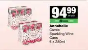 Spar Tops Annabelle Cuvee Sparkling Wine Cans-6 x 250ml Per Pack offer