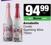Spar Tops Annabelle Cuvee Sparkling Wine-750ml Each offer