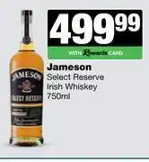 Spar Tops Jameson Select Reserve Irish Whisky-750ml offer
