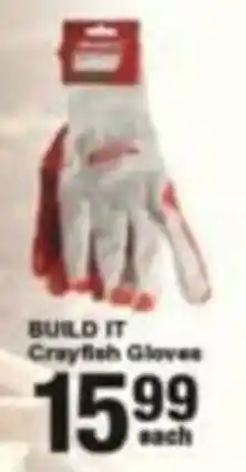 Build It Build it Crayfish Gloves offer