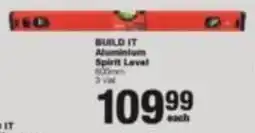 Build It Build it Aluminium Spirit Level offer