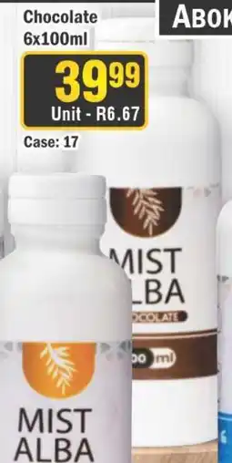 J&E Cash and Carry Mist Alba Chocolate offer