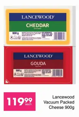Save Lancewood Vacuum Packed Cheese offer
