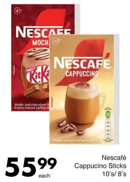 Save Nescafé Cappucino Sticks offer