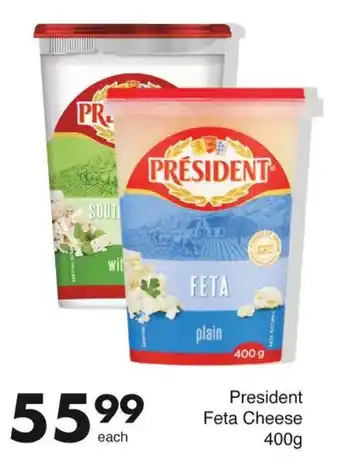 Save President Feta Cheese offer