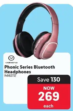 Makro Volkano Phonic Series Bluetooth Headphones offer