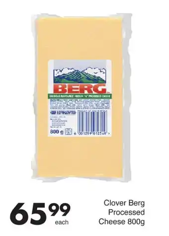Save Clover Berg Processed Cheese offer