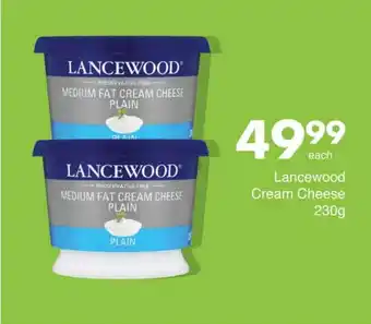 Save Lancewood Cream Cheese offer
