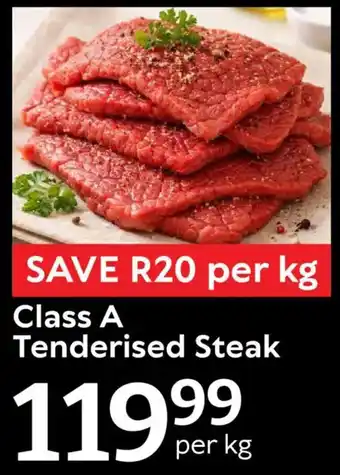 Oxford Freshmarket Class A Tenderised Steak offer