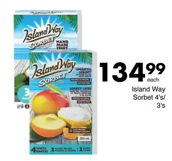 Save Island Way Sorbet offer