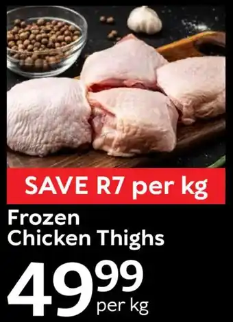 Oxford Freshmarket Frozen Chicken Thighs offer