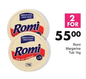 Save Romi Margarine Tub offer