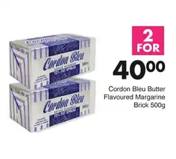 Save Cordon Bleu Butter Flavoured Margarine Brick offer