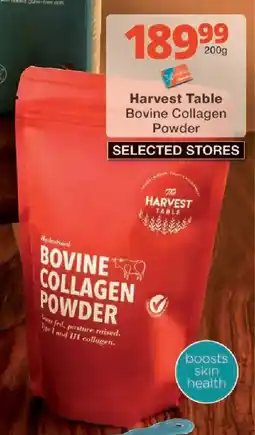 Checkers Harvest Table Bovine Collagen Powder offer