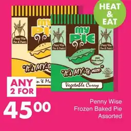 Save Penny Wise Frozen Baked Pie offer