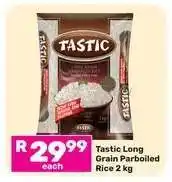 Game Tastic Long Grain Parboiled Rice 2 kg offer