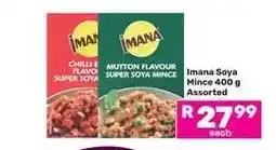 Game Imana Soya Mince 400 g Assorted offer