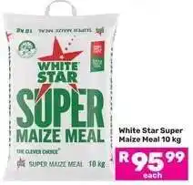 Game White Star Super Maize Meal 10 kg offer
