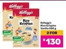 Game Kellogg's Rice Krispies Vanilla 500 g offer