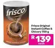 Game Frisco Original Instant Coffee & Chicory 750 g offer
