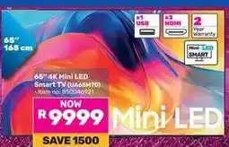Game 65 4K Mini LED Smart TV (UA65M70) offer