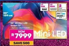 Game 55 4K Mini LED Smart TV offer