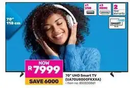 Game 70 UHD Smart TV offer