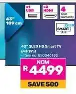 Game 43 QLED HD Smart TV (43Q5S) offer