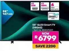 Game 58” QLED Smart TV (58Q6Q) offer