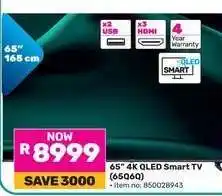 Game 65 4K QLED Smart TV (65Q6Q) offer