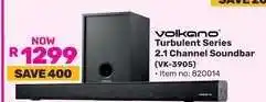 Game Volkano Turbulent Series 2.1 Channel Soundbar VK-3905 offer