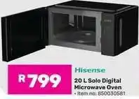 Game Hisense 20 L Solo Digital Microwave Oven offer