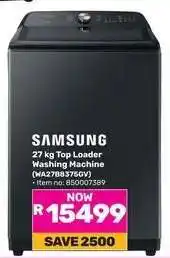 Game Samsung 27 kg Top Loader Washing Machine offer
