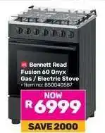 Game Bennett Read Fusion 60 Onyx Gas / Electric Stove offer