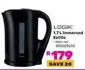 Game LOGIK 1.7 L Immersed Kettle offer