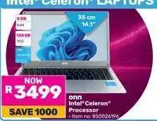 Game onn Intel Celeron Processor Laptop offer
