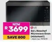 Game LG 56 L Neochef Microwave Oven (MS5696HIT) offer