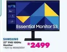 Game Samsung 27” FHD 100Hz Monitor offer